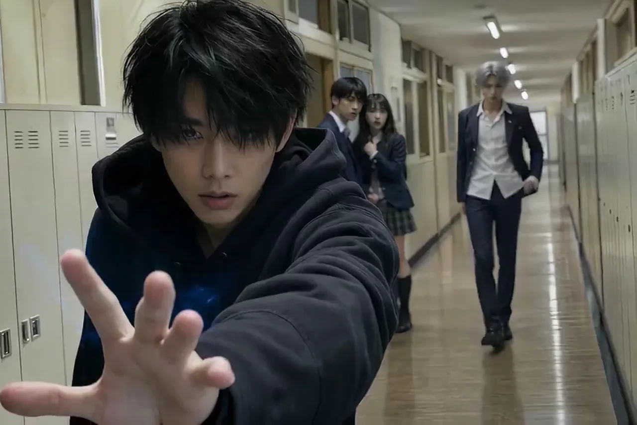 Supernatural Fight in School Hallway